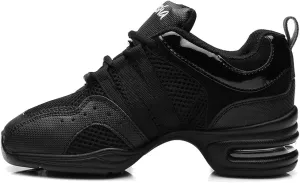 DKZSYIM Men and Women's Boost Dance Sneaker/Modern Jazz Ballroom Performance Dance-Sneakers Sports Shoes,Model B55/B56