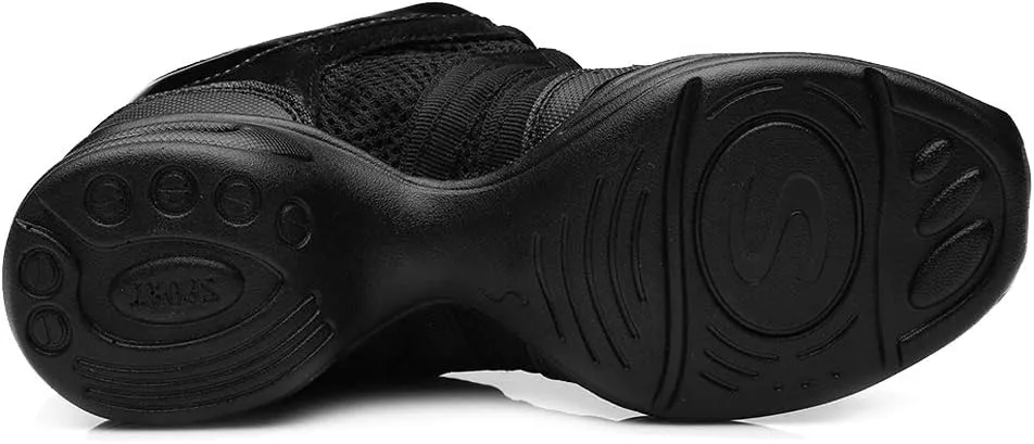 DKZSYIM Men and Women's Boost Dance Sneaker/Modern Jazz Ballroom Performance Dance-Sneakers Sports Shoes,Model B55/B56