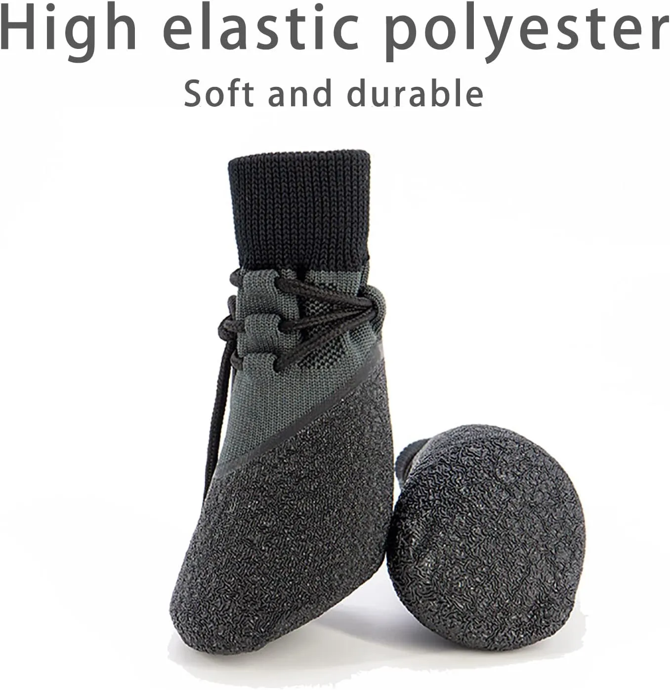 Dog Shoes for Outside and Indoor Rugged Sole Dogs Boots for Small Medium Large Dogs Breathable Summer and Winter Dog Shoes