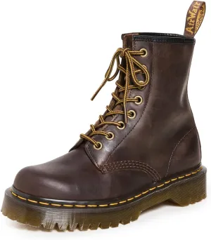 Dr. Martens Unisex-Adult 1460 Bex Crazy Horse Leather 8 Eye Boot
