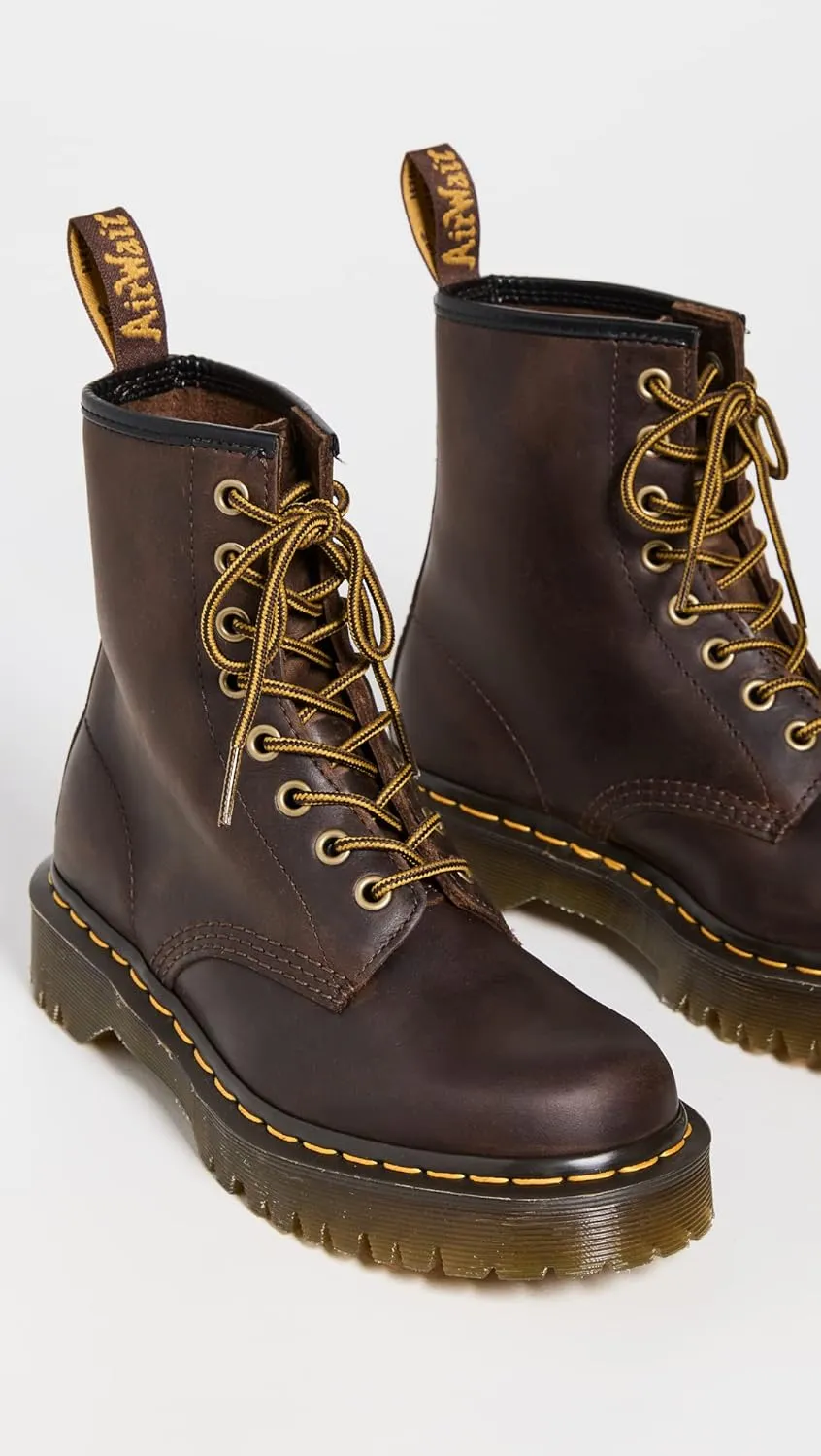Dr. Martens Unisex-Adult 1460 Bex Crazy Horse Leather 8 Eye Boot