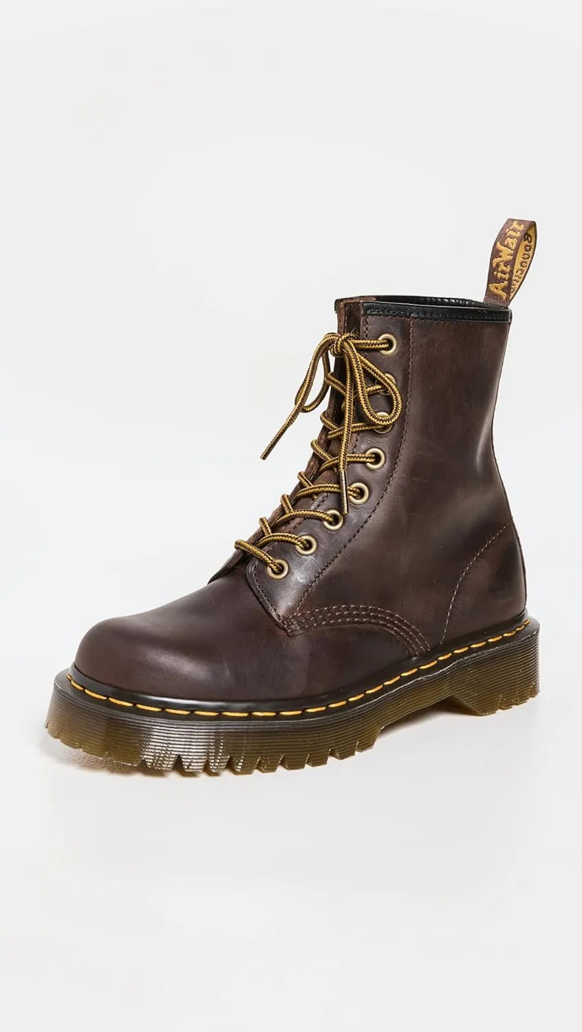 Dr. Martens Unisex-Adult 1460 Bex Crazy Horse Leather 8 Eye Boot