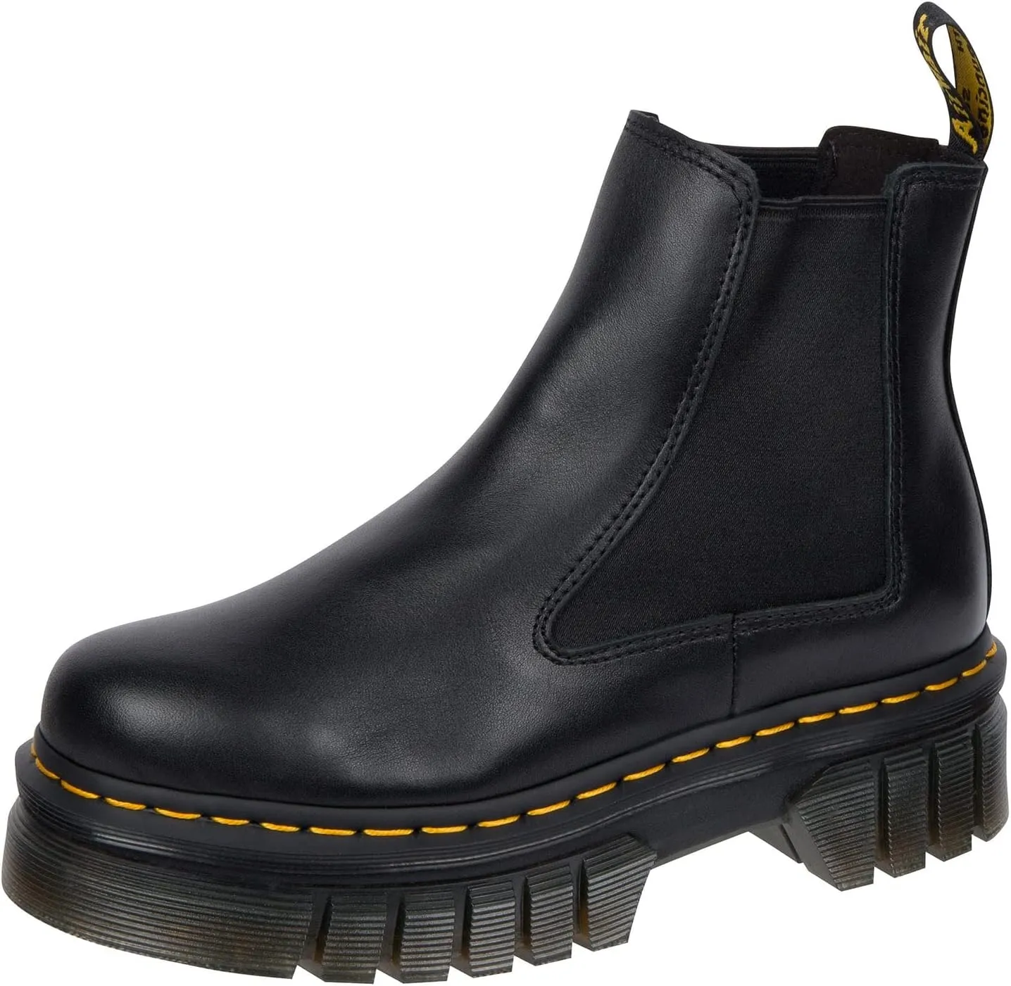 Dr. Martens Women's Audrick Nappa Leather Platform Chelsea Boots Combat