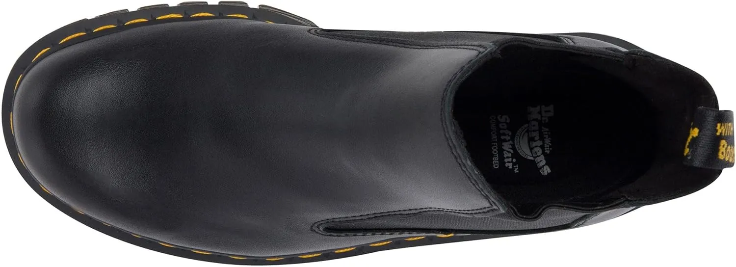 Dr. Martens Women's Audrick Nappa Leather Platform Chelsea Boots Combat