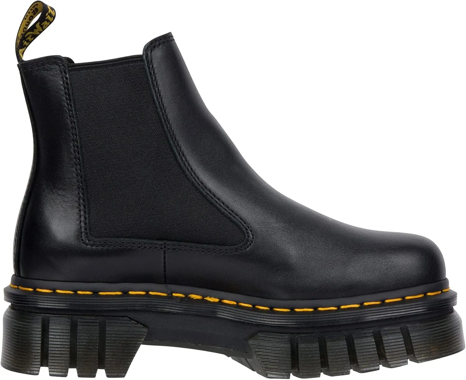 Dr. Martens Women's Audrick Nappa Leather Platform Chelsea Boots Combat