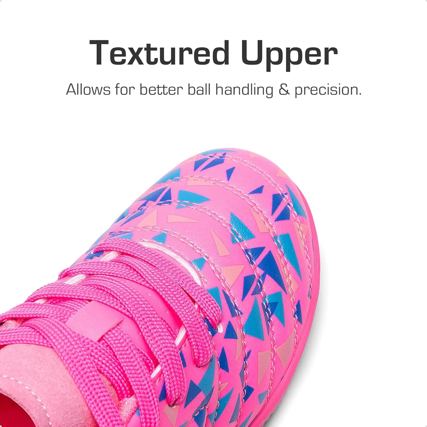 DREAM PAIRS Boys Girls Indoor Sneakers Lace Up Sport Athletic Casual IC Youth Futsal Football Soccer Shoes for Little/Big Kid