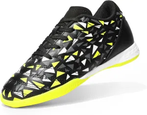 DREAM PAIRS Boys Girls Indoor Sneakers Lace Up Sport Athletic Casual IC Youth Futsal Football Soccer Shoes for Little/Big Kid
