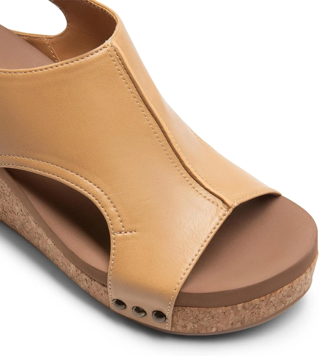 DREAM PAIRS Women's Platform Wedge Sandals, Comfortable Open-Toe Cork Casual & Dressy Summer Shoes
