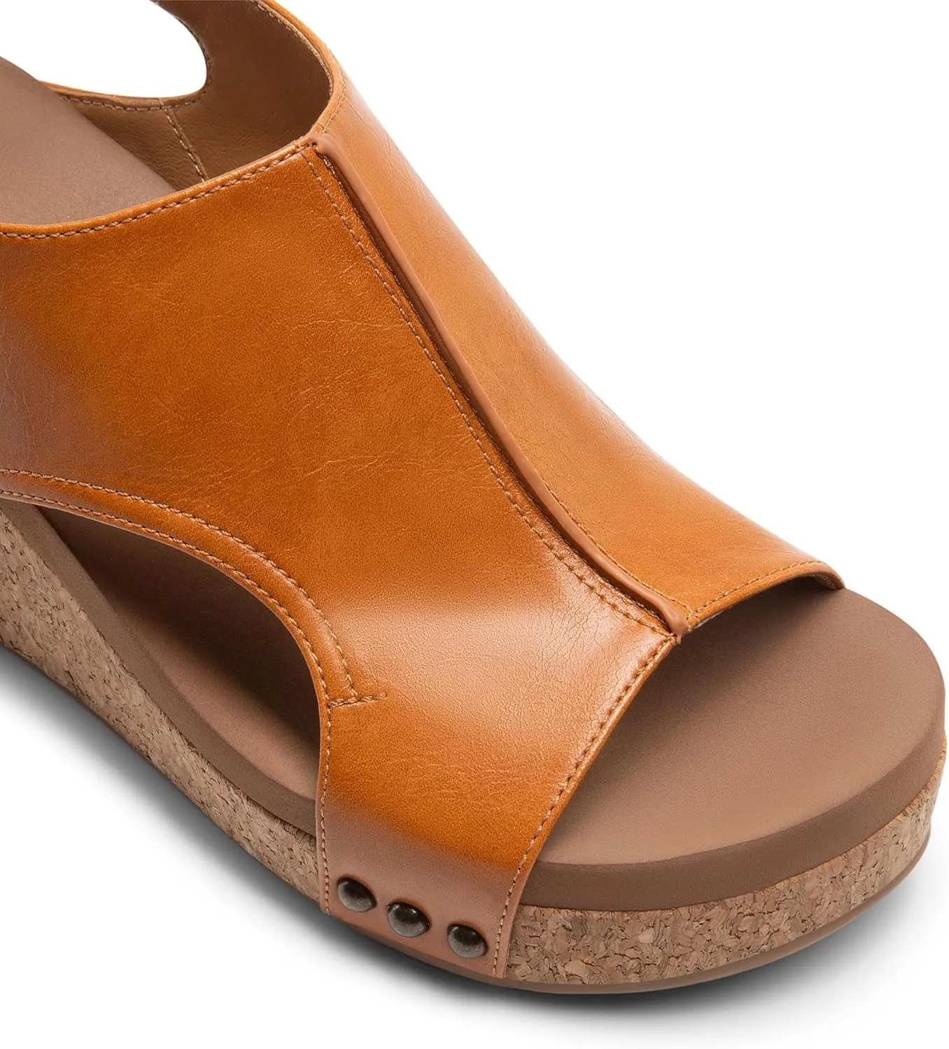 DREAM PAIRS Women's Platform Wedge Sandals, Comfortable Open-Toe Cork Casual & Dressy Summer Shoes