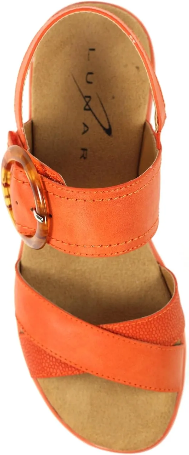 Elise Women's Sandals, Orange