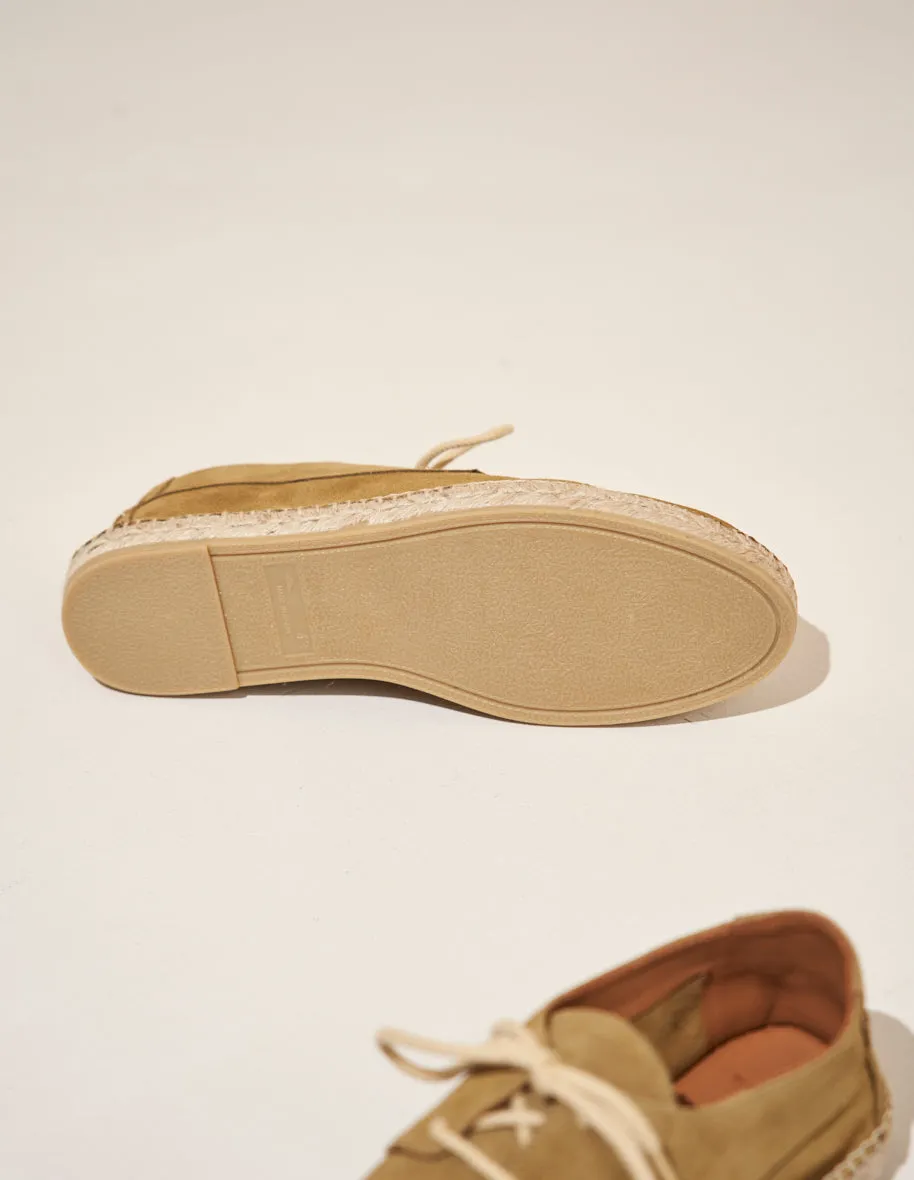 Espadrilles Charles - Suède kaki