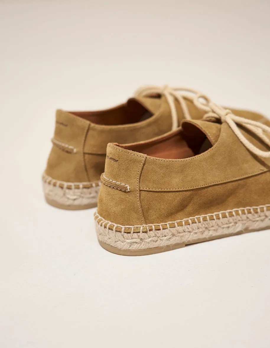 Espadrilles Charles - Suède kaki