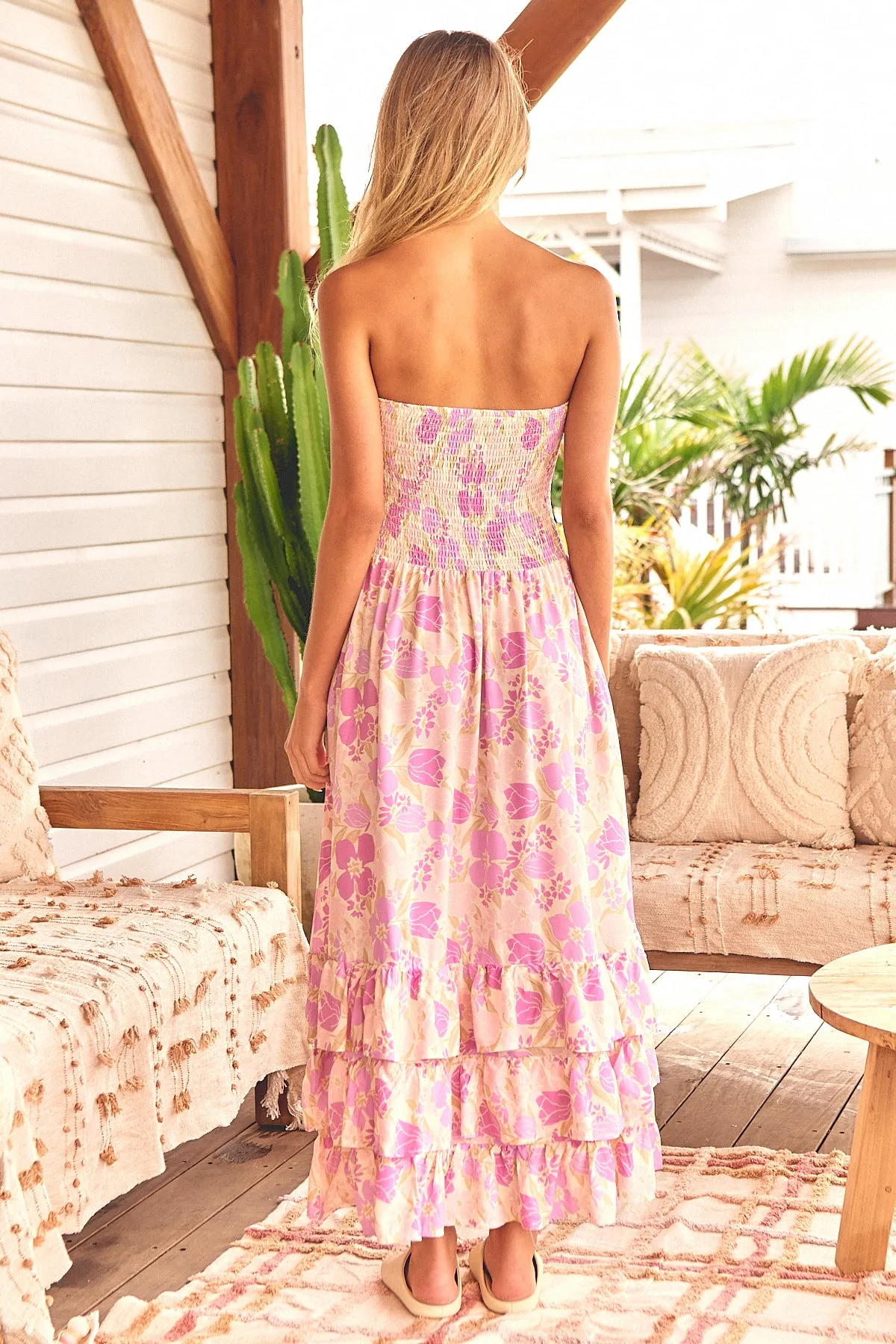 Evolet Print Samba Maxi Dress