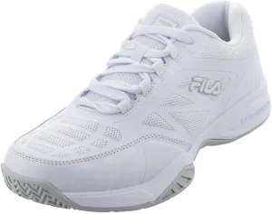 Fila Kids Boys Axilus Lace Up Tennis Sneakers Shoes - White - Size 7 M