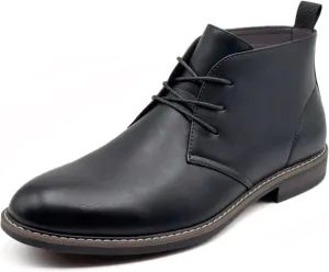 Finishing & Sewing Men's Classic Dress Casual Chukka Boots Lace Up Desert Ankle Boots