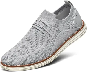 FLAGELI Breeze Shoes Men Ultra Lightweight Loafers Breathable Mesh Slip-ons Comfortable Men's Dress Shoes Casual Business Dress Sneakers Office Footwear Walking Zapatos