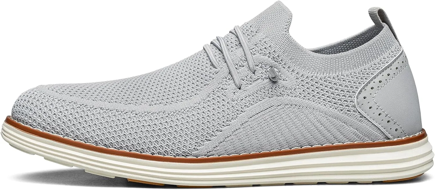 FLAGELI Breeze Shoes Men Ultra Lightweight Loafers Breathable Mesh Slip-ons Comfortable Men's Dress Shoes Casual Business Dress Sneakers Office Footwear Walking Zapatos