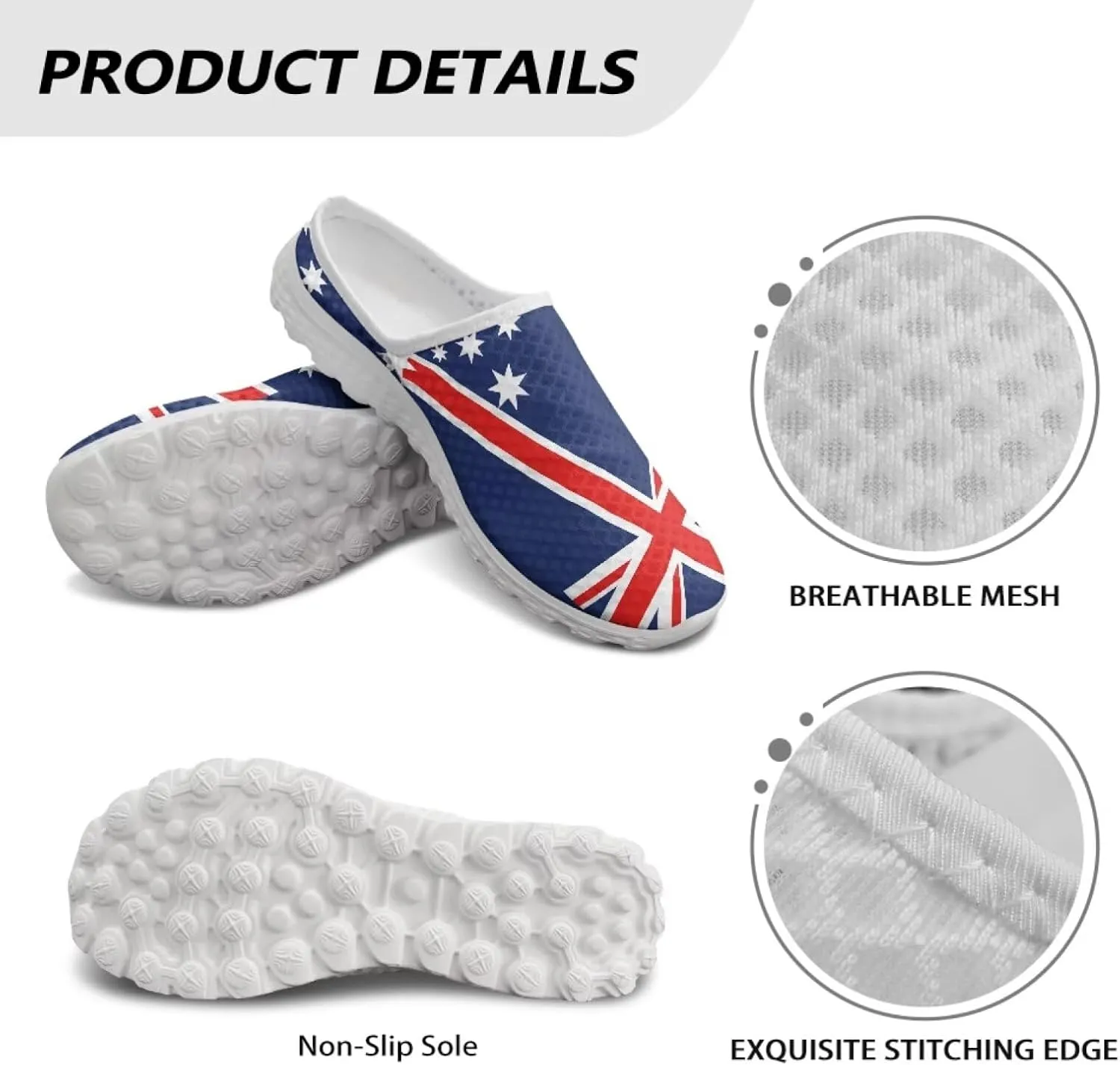 Flats for Women Water Shoes Womens Mules Slip On Mesh Barefoot Shoes Lightweight Closed Toe Slide Aqua Socks Flats