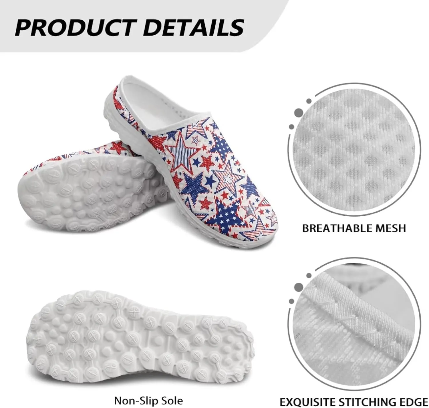 Flats for Women Water Shoes Womens Mules Slip On Mesh Barefoot Shoes Lightweight Closed Toe Slide Aqua Socks Flats