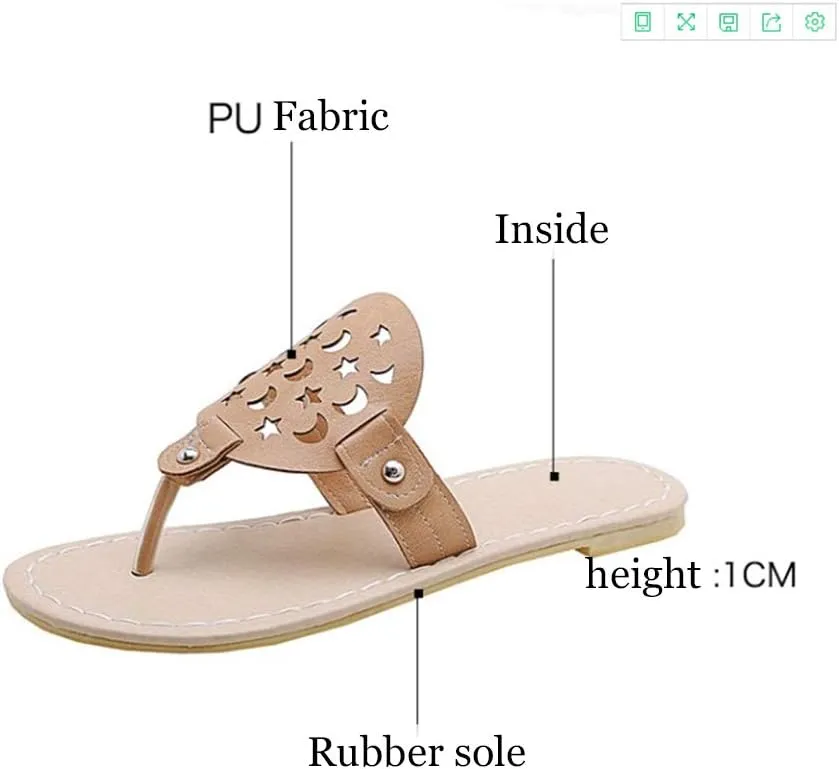Flip Flops, Anti-Slip Momen Slippers, Clip-Toe Hollow Deodorant Moisture Wicking Breathable Sandals, Men Linen Casual Outdoor Home Flip-Flop