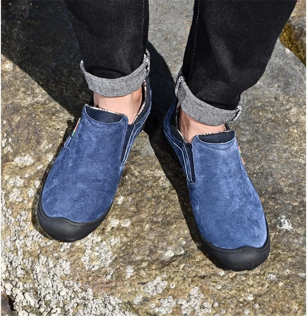 FMURY Men Casual Sneakers Men Loafers Shoes Men Driving Shoes Moccasins Breathable Walking Footwear(42 Code)