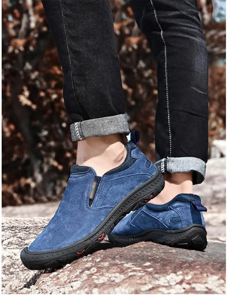 FMURY Men Casual Sneakers Men Loafers Shoes Men Driving Shoes Moccasins Breathable Walking Footwear(42 Code)