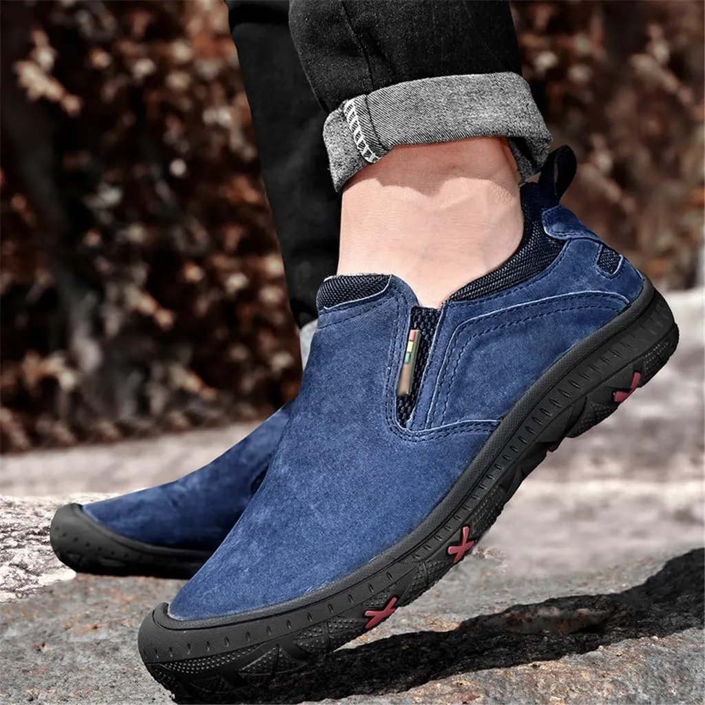 FMURY Men Casual Sneakers Men Loafers Shoes Men Driving Shoes Moccasins Breathable Walking Footwear(42 Code)