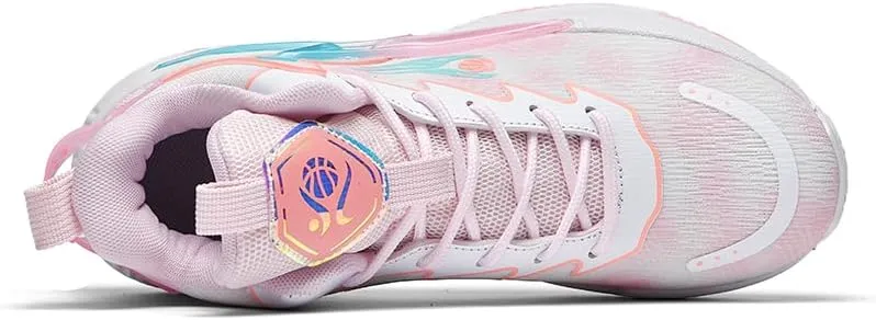 High Top Women Basketball Shoes Lightweight Fashion Outdoor Sports Shoes Unisex Sneakers Breathable Non Slip Basketball Shoes