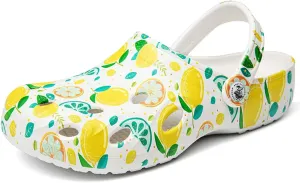 HYDLONGR Women's Summer Light Weight Breathable Quick-Drying Flat Garden Sandals Beach Slippers Clogs Mules Shoes