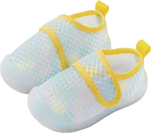 ihuan Baby Toddler Water Shoes Sandals Infant Boys Girls Kids Swim Beach Pool Wide Toe Barefoot Quick Dry Non-Slip Breathable for Summer Surf River