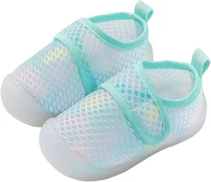 ihuan Baby Toddler Water Shoes Sandals Infant Boys Girls Kids Swim Beach Pool Wide Toe Barefoot Quick Dry Non-Slip Breathable for Summer Surf River