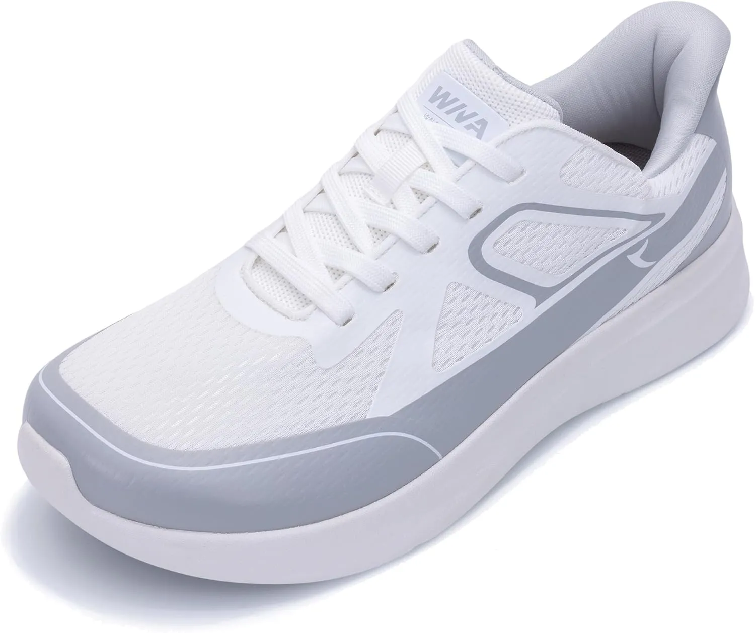 IIV Mens Wide Toe Box Walking Shoes | Zero Drop Sole | Arch Support Insole | Wide Minimalist Slip On Tennis Sneakers