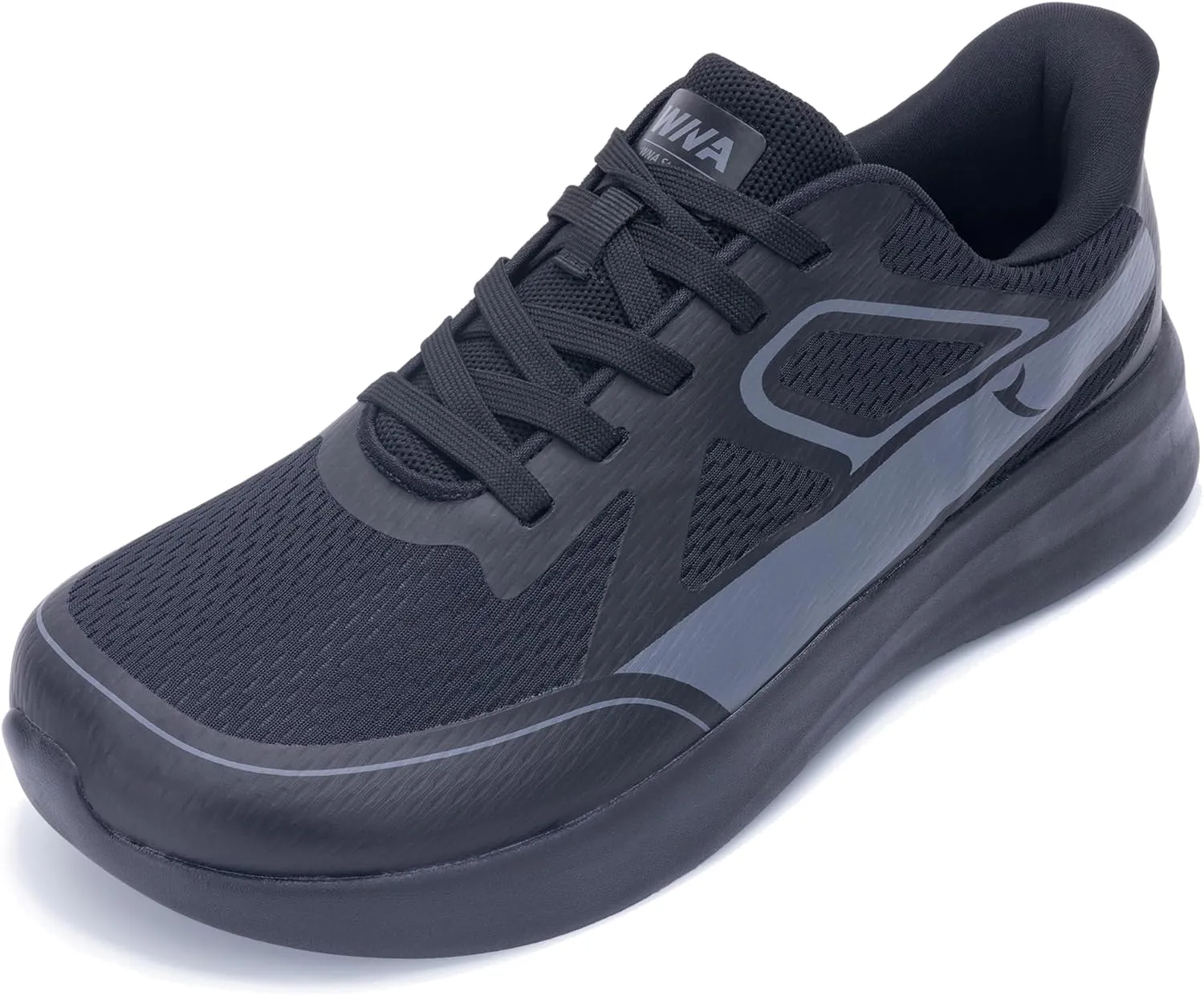 IIV Mens Wide Toe Box Walking Shoes | Zero Drop Sole | Arch Support Insole | Wide Minimalist Slip On Tennis Sneakers