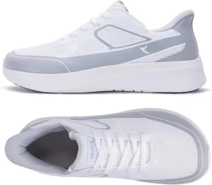 IIV Mens Wide Toe Box Walking Shoes | Zero Drop Sole | Arch Support Insole | Wide Minimalist Slip On Tennis Sneakers