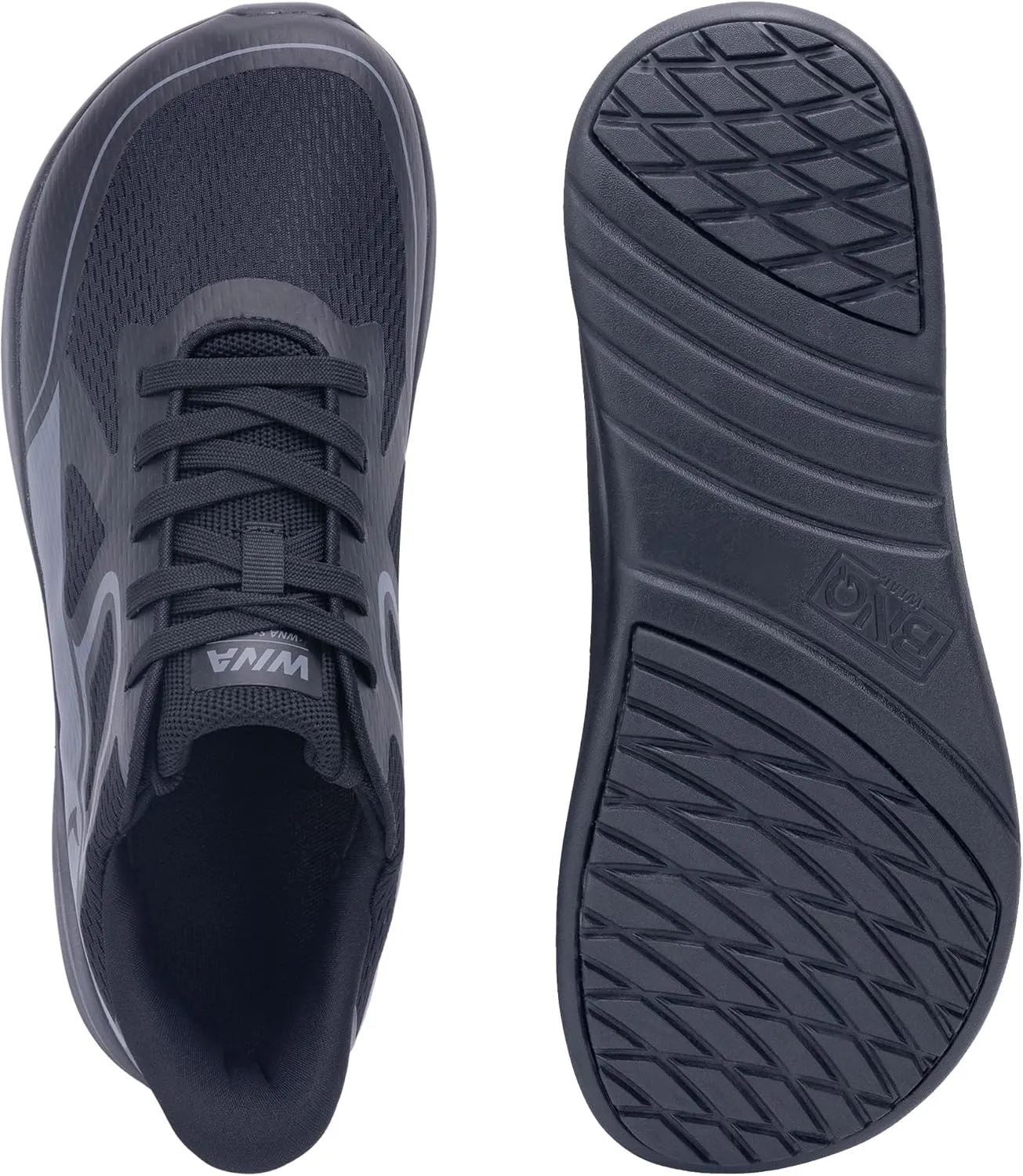 IIV Mens Wide Toe Box Walking Shoes | Zero Drop Sole | Arch Support Insole | Wide Minimalist Slip On Tennis Sneakers