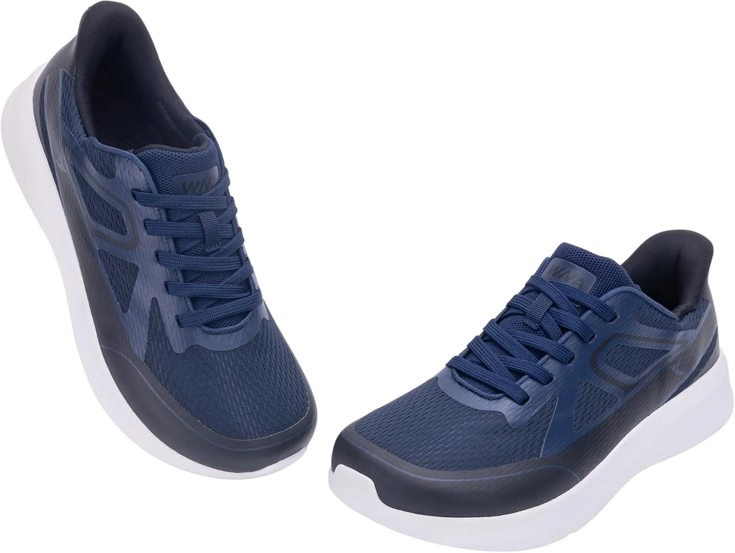 IIV Mens Wide Toe Box Walking Shoes | Zero Drop Sole | Arch Support Insole | Wide Minimalist Slip On Tennis Sneakers