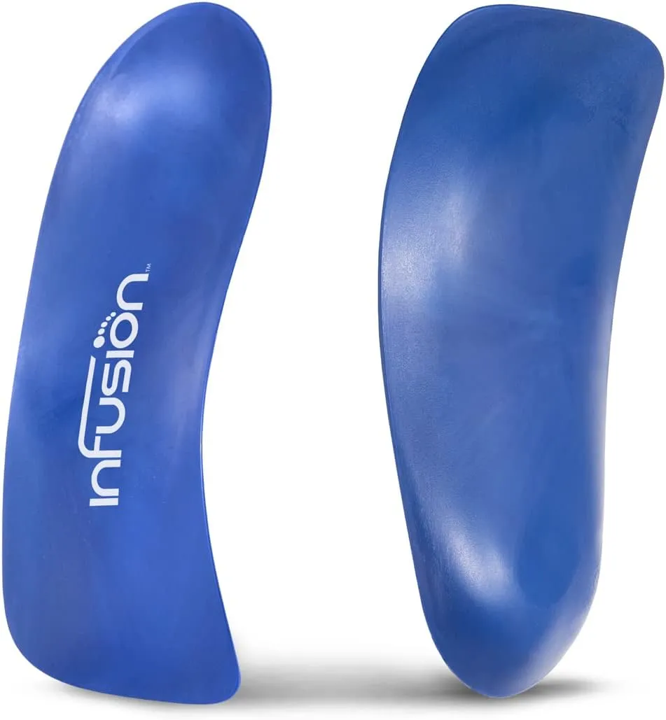 Infusion Sport Insole: Athletic Foot Orthotics for an Active Lifestyle by Infusion Insoles (H: Men's 12-14 | Women's 14 )