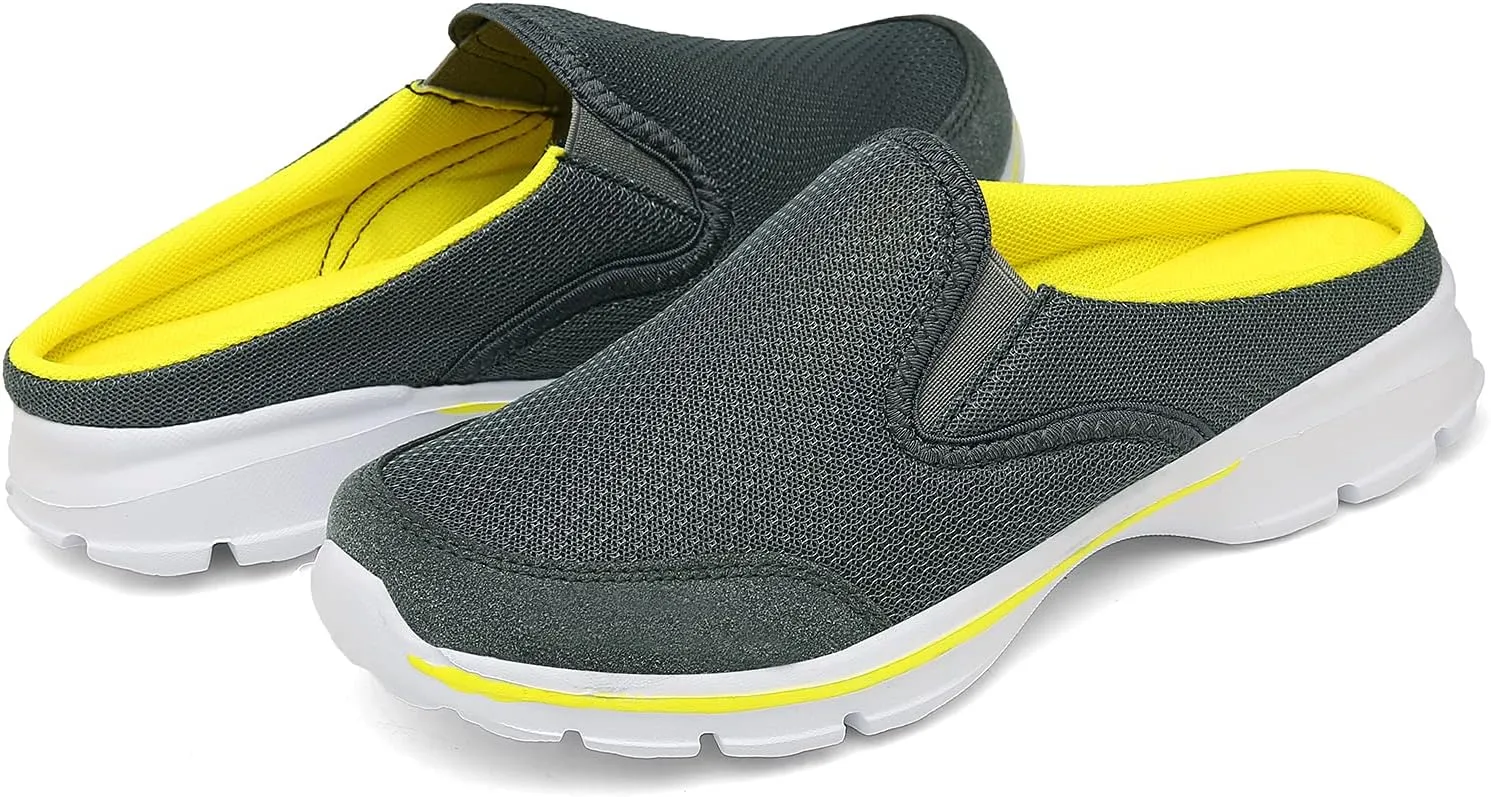 INMINPIN Unisex Slippers Casual Clog House Shoes Comfort Slip-On Walking Mules with Indoor Outdoor Anti-Skid Sole for Men and Women