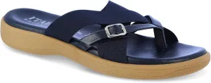 ITALIAN Shoemakers Womens Milo Casual Sandals 10 Navy