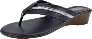 ITALIAN Shoemakers Women's Sunsyn wedge thong sandal for Women