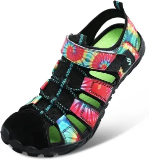 JIASUQI Athletic Hiking Water Shoes Barefoot Aqua Swim Sports Sandals Walking Shoes for Women Men