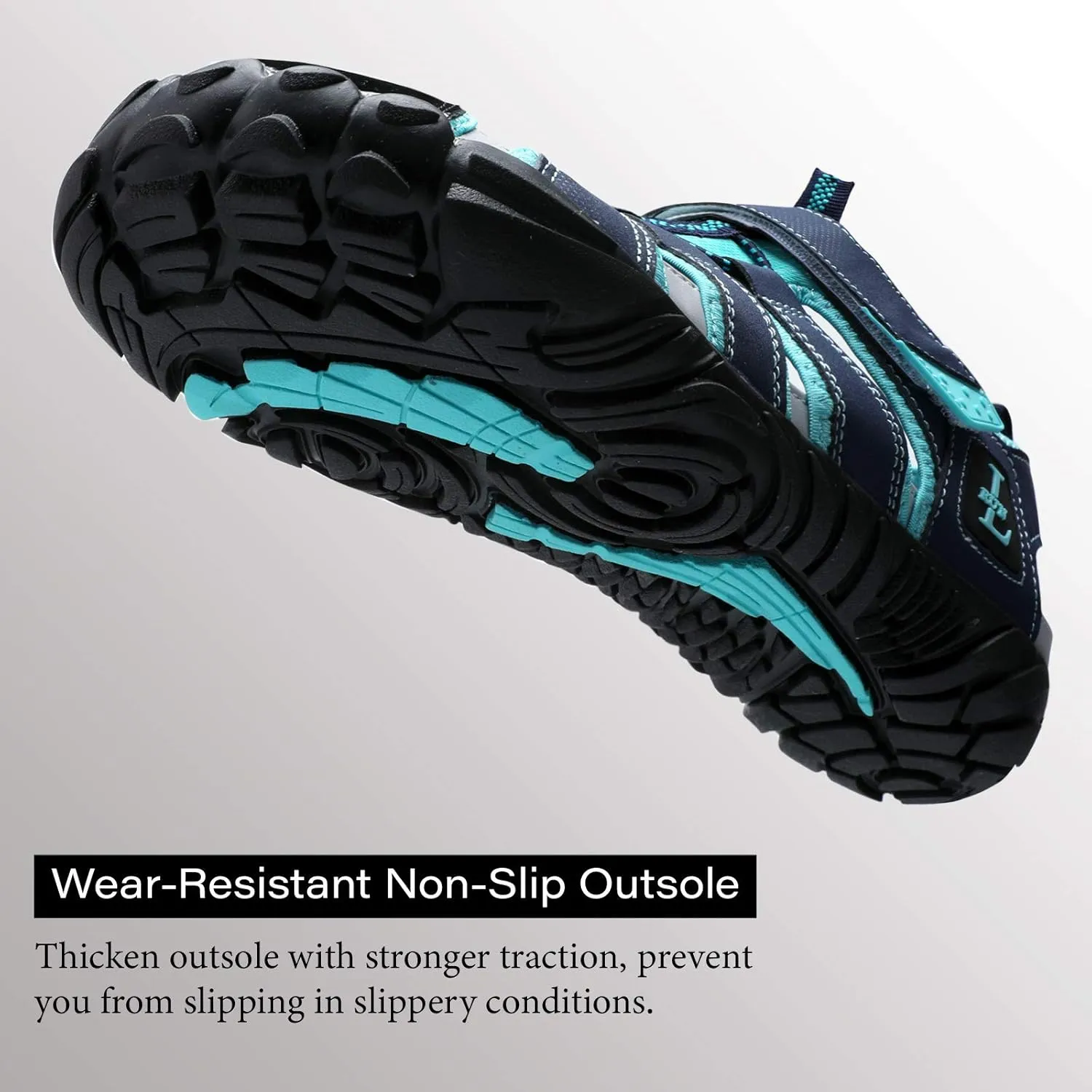 JIASUQI Athletic Hiking Water Shoes Barefoot Aqua Swim Sports Sandals Walking Shoes for Women Men