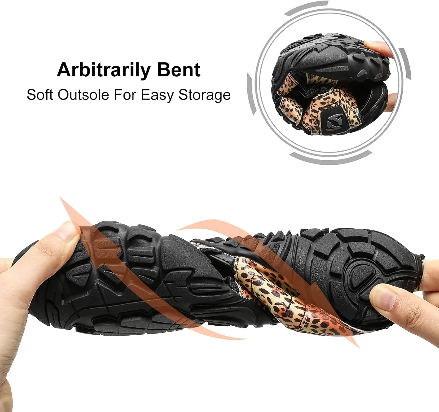 JIASUQI Athletic Hiking Water Shoes Barefoot Aqua Swim Sports Sandals Walking Shoes for Women Men