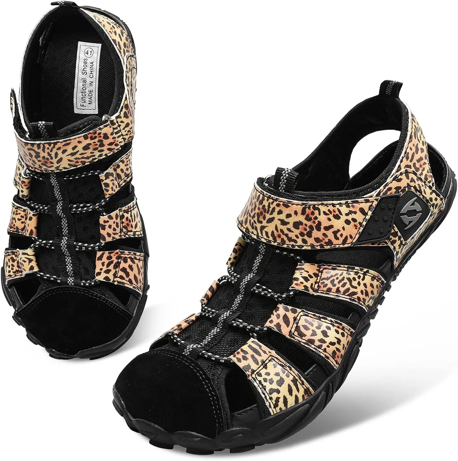 JIASUQI Athletic Hiking Water Shoes Barefoot Aqua Swim Sports Sandals Walking Shoes for Women Men