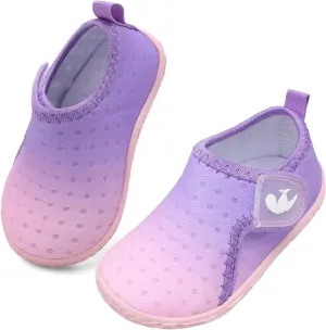 JIASUQI Baby Boys Girls Barefoot Swim Pool Water Shoes Beach Walking Sandals Athletic Sneakers