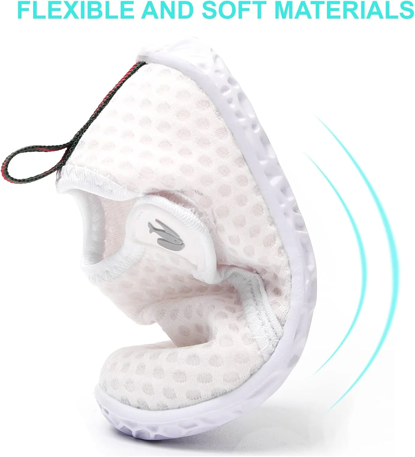 JIASUQI Baby Boys Girls Barefoot Swim Pool Water Shoes Beach Walking Sandals Athletic Sneakers