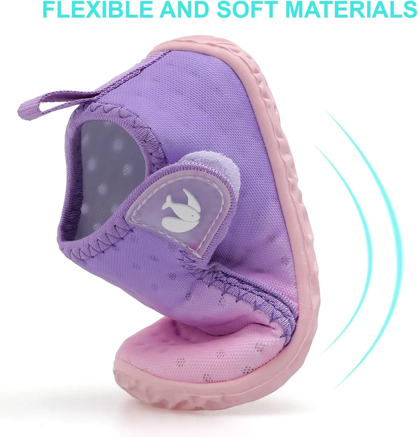 JIASUQI Baby Boys Girls Barefoot Swim Pool Water Shoes Beach Walking Sandals Athletic Sneakers