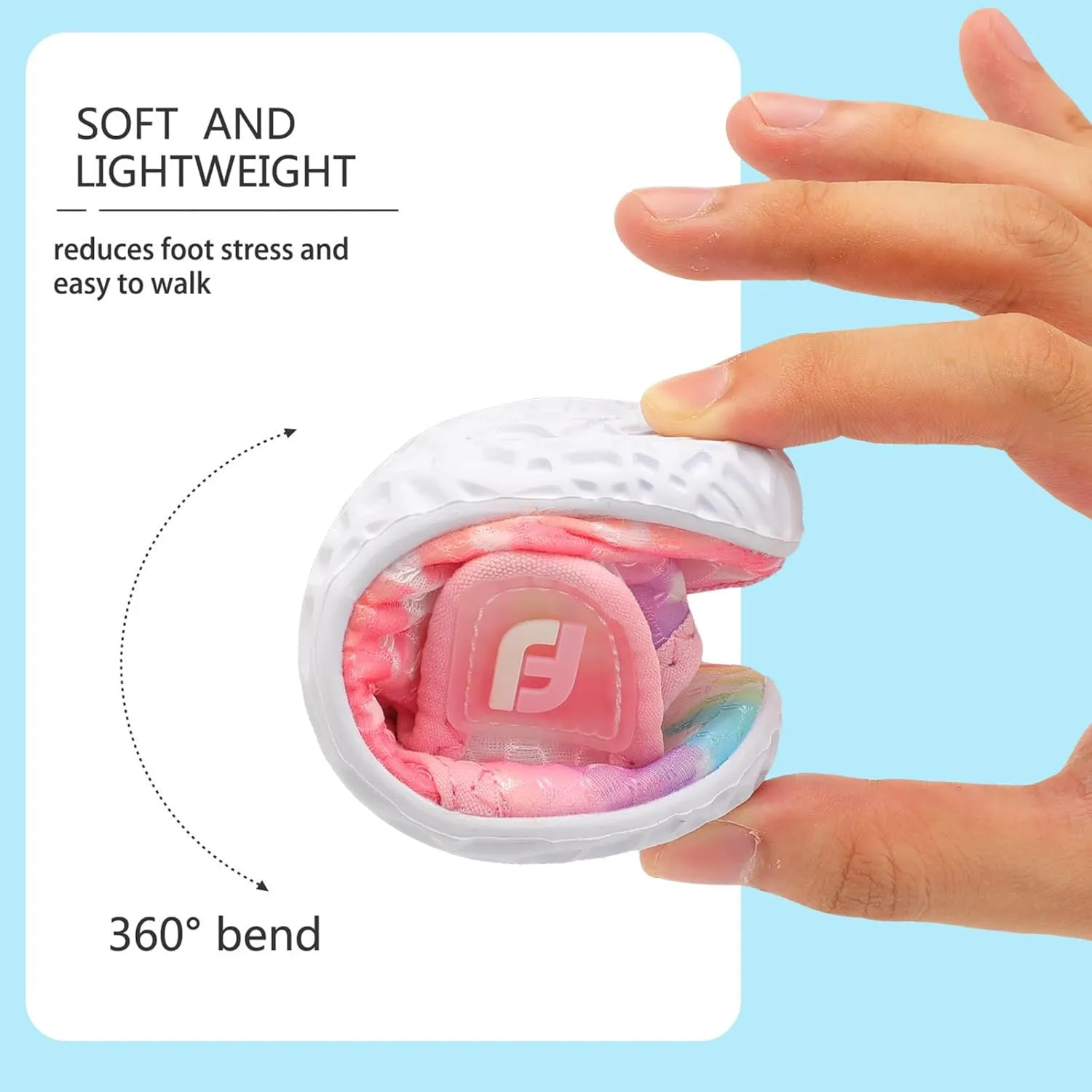 JOINFREE Baby Toddler Water Shoes Boys Girls Sandals Barefoot Kids Breathable Sneakers Shoes for Walking Running