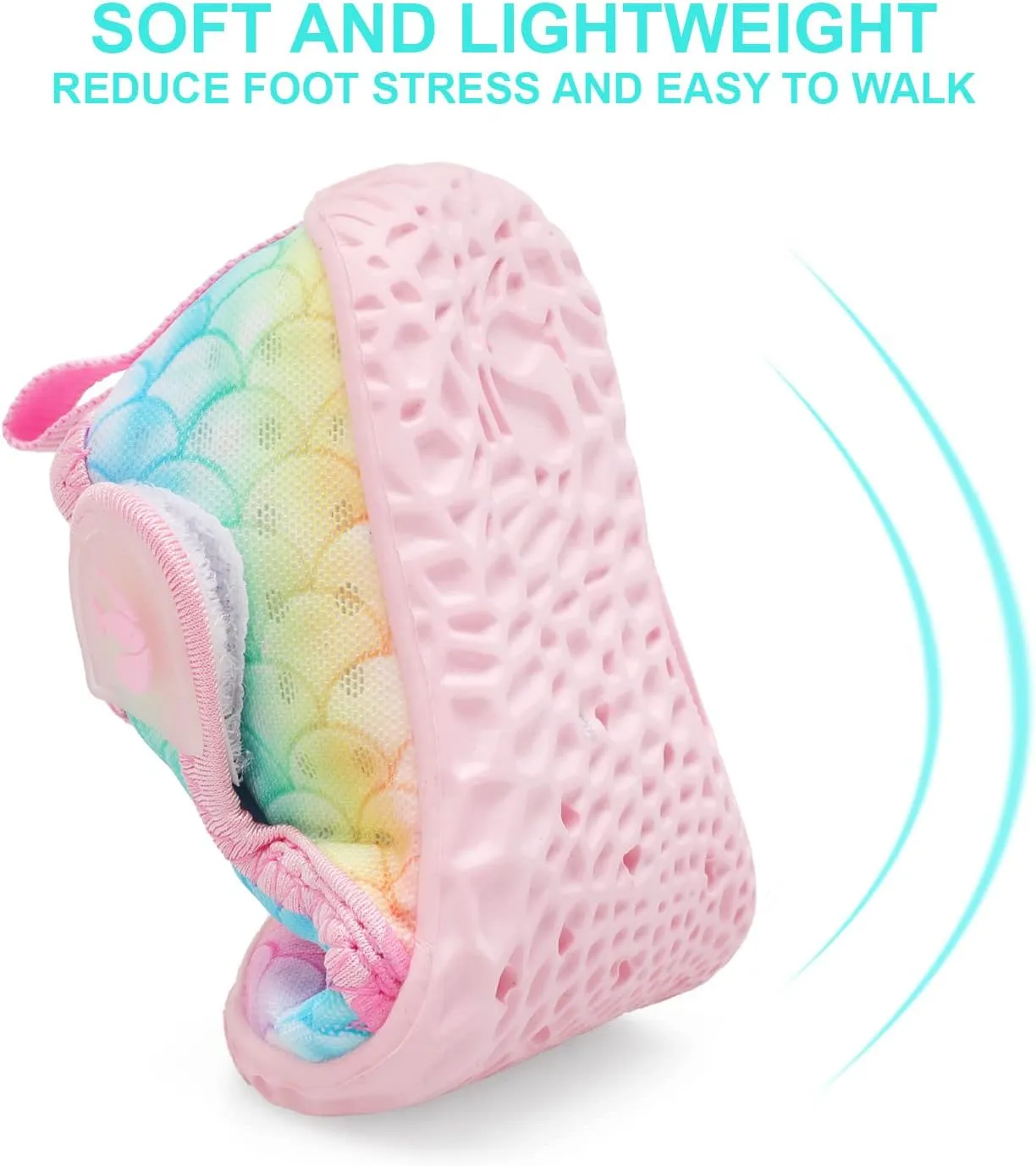 JOINFREE Baby Toddler Water Shoes Boys Girls Sandals Barefoot Kids Breathable Sneakers Shoes for Walking Running