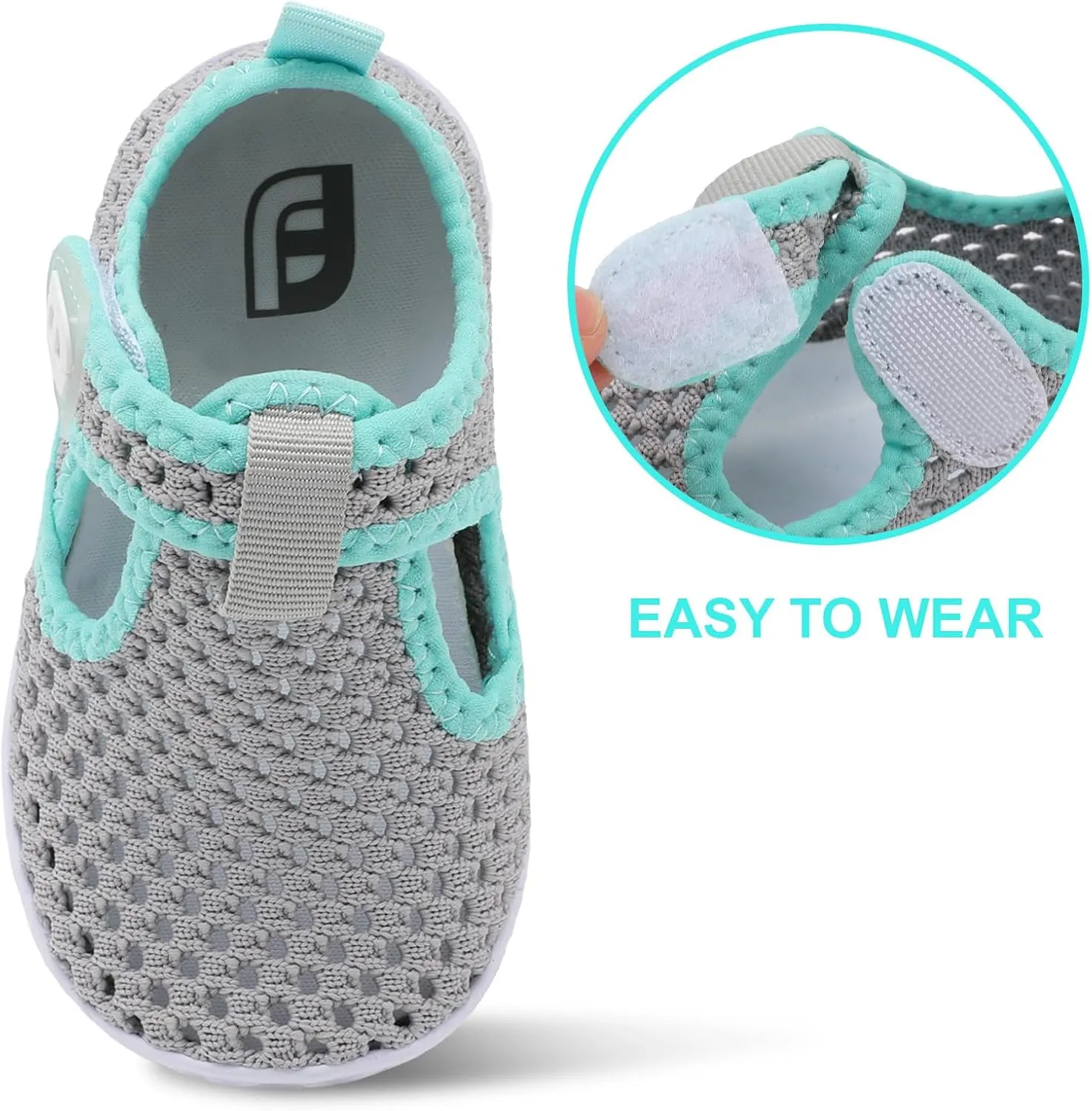 JOINFREE Baby Toddler Water Shoes Boys Girls Sandals Barefoot Kids Breathable Sneakers Shoes for Walking Running